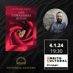 Presentación y lectura de Los corazones rotos, de Víctor Frías, en Ámbito Cultural de El Corte Inglés