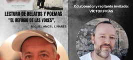 Lectura de relatos y poemas, con Miguel Ángel Linares y Víctor Frías