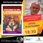 Presentación de Memorias de una lesbiana, de José Ramón Vega Frías, incluido en la Colección Arcoíris de El último simio